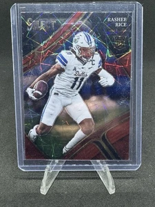 Tarjeta de novato Rashee Rice 2023 Panini Select Draft Picks #111 Red Lazer Prizm - Imagen 1 de 2