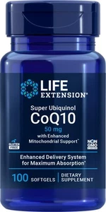 Life Extension Super Ubiquinol CoQ10 with Enhanced Mitochondrial Support 50mg - Picture 1 of 1
