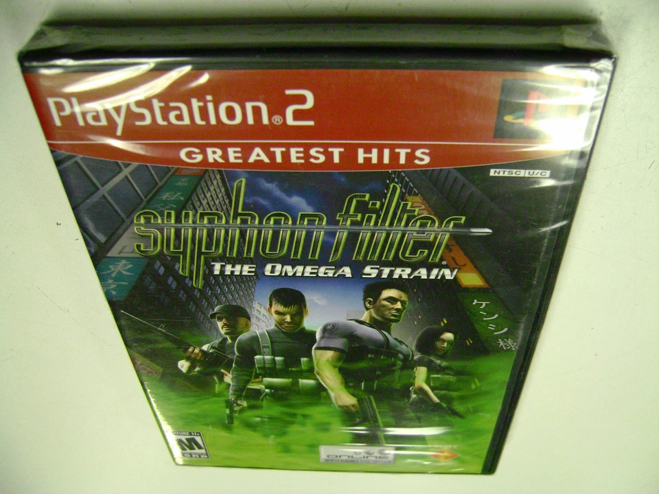Syphon Filter The Omega Strain (Sony PlayStation 2, 2004) BRAND NEW FACTORY SEAL - Image 1 of 1