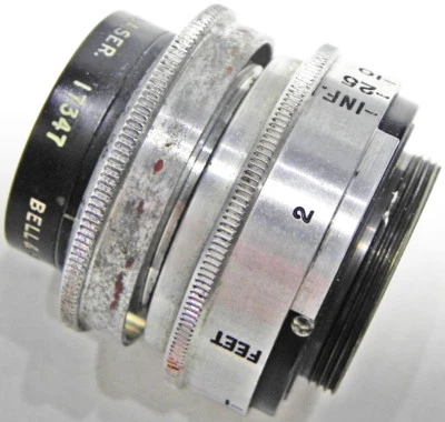 Montaje Bell & Howell 25 mm f1,9 Lumax C #17347  Foto 1 de 4