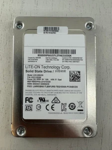 LITE-ON 256GB 2.5" SSD LCH-256V2S Len P/N SSD0F66157 - Picture 1 of 5