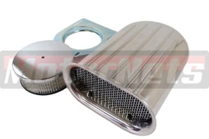 Mini carburador Hilborn purificador de aire campana soplador calle Hot Rat Rod 4BBL - Imagen 1 de 6