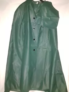 Volkspolizei Regenumhang Poncho grün, ungetragen Größe k48 - Bild 1 von 2