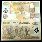 Zambia 500 Kwacha Polymer Banknote World Paper Money Unc Currency Bill Note