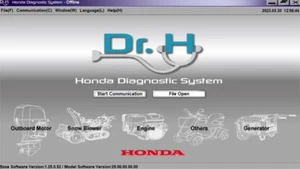 Dr H Honda HDS Marine Diagnostic Software update ver29 up to 2023 models - Picture 1 of 8
