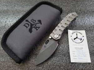 DSK Tactical/Dan Sullivan Knives Diamondback V3, Overbuilt Milled Apocalyptic Ti - Picture 1 of 9