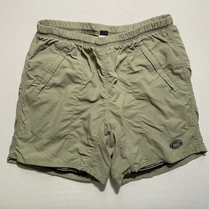 Vintage REI Short Mens Large Olive Green Hiking Rop Stop Lined 90s Made USA Rare - Picture 1 of 13