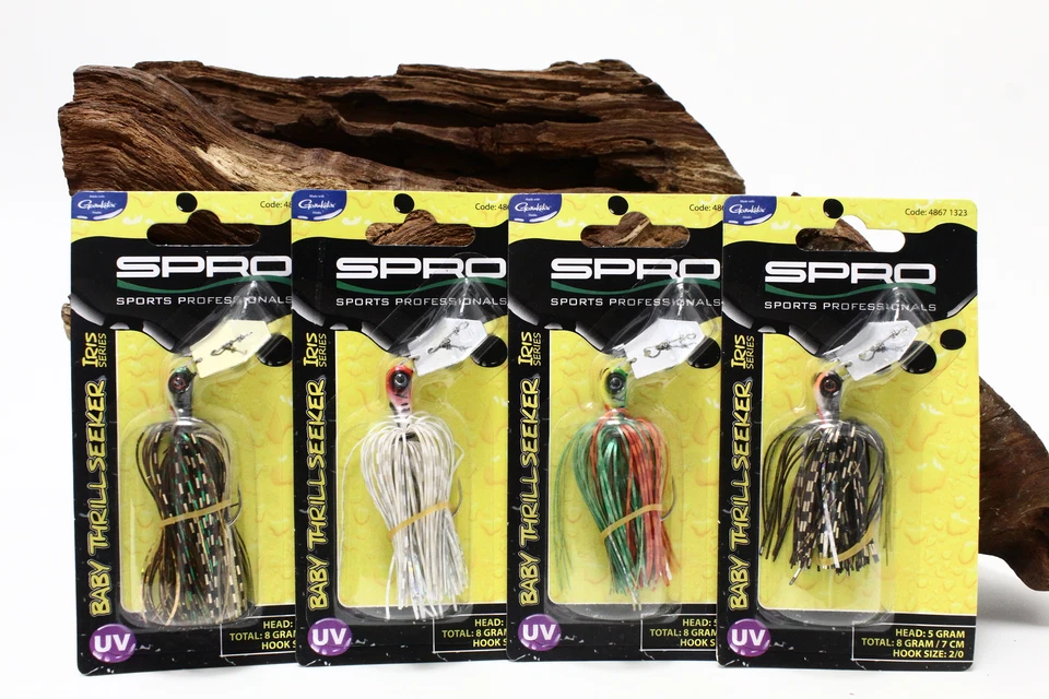 Spro Iris Baby Thrillseeker 2/0 8g 7cm Firetiger Redhead Tiger Roach Perch OVP - Bild 1 von 1