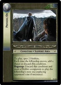 LoTR TCG RotK Return of the King Pressing On 7R325 - Picture 1 of 1