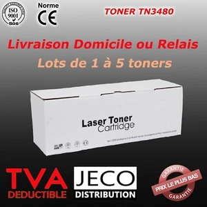 Toner TN3480 compatible BROTHER DCP-L6600D HL-L5100 MFC-L5700 DCP-L5500DN 8000p - Photo 1/1