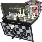 aGreatLife Durable Portable Magnetic Travel Chess Set Board Play Anywhere Zero S