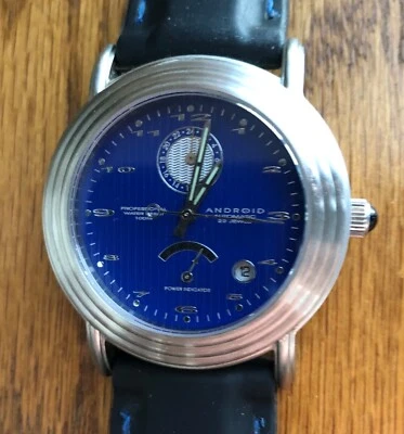 Reloj Automático Android Profesional AD150 OKO Diseño Original Azul Foto 1 de 4