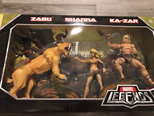 2008 SDCC Exclusive Marvel Legends SAVAGE LAND Box Set KAZAR Shanna ZABU