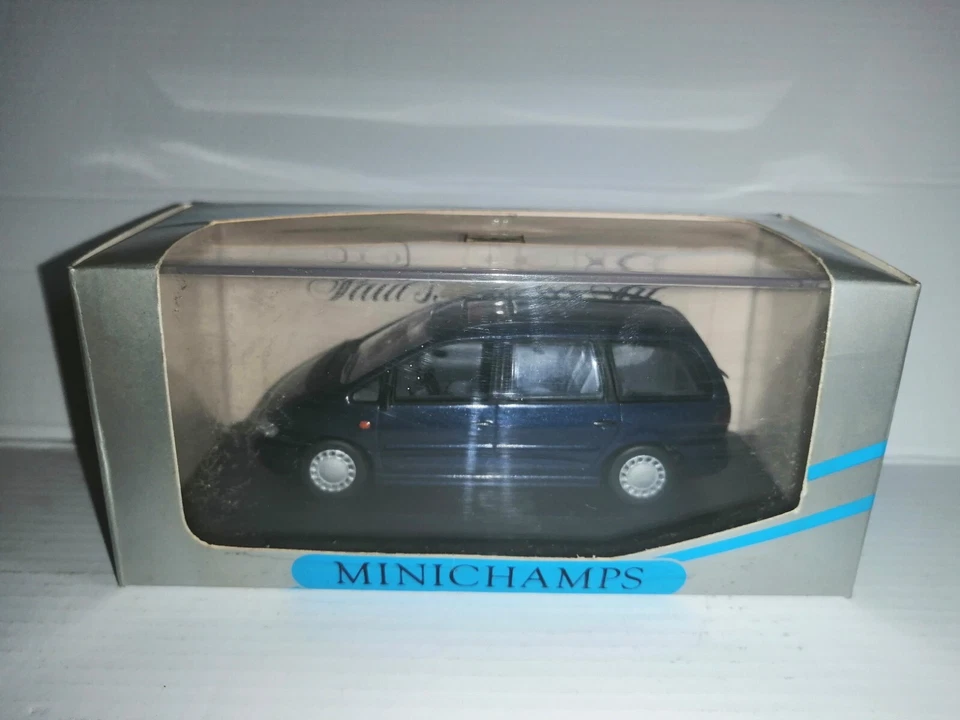 FORD GALAXY BLU 1995 430 084161 MINICHAMPS SCALA 1/43 - Immagine 1 di 1