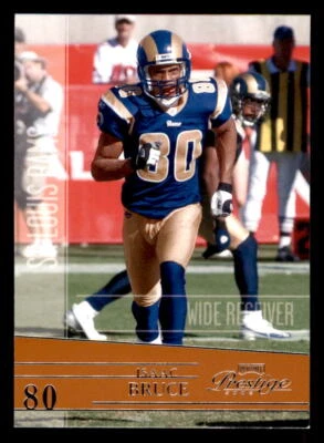 2006 Playoff Prestige #134 Isaac Bruce St. Louis Rams - Image 1 of 2