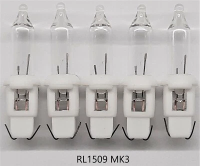 5 x Premier RL1509 Spare Christmas Lights Bulbs Lamp White MK3 Supplied Loose - Image 1 of 4