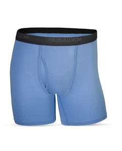 Fruit of the Loom Men's Micro-Stretch Boxer Briefs 4 Pack - Picture 1 of 2