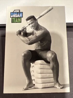 1992 SCORE DREAM TEAM Rickey Henderson Oakland Athletics HOF #441 - Image 1 of 2