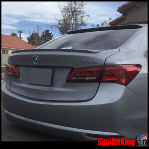 Rear Roof Spoiler & Trunk Wing Combo Fits: Acura TLX 2015-2020 284R/244L
