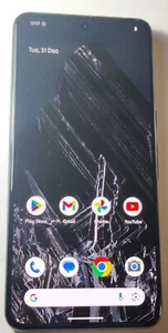 Google Pixel 8 Pro 256GB czarny Android 15 doskonały stan odblokowany #375F - Zdjęcie 1 z 5