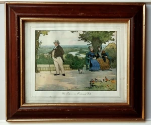 Artist Cecil Aldin Vintage lithograph Art Print " Mr. Tupman on Richard Hill " - Picture 1 of 19