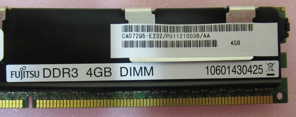 Fujitsu CA07295-E232 RAM DX4 S3 4GB Kit Cache Memory FTS:ENTM46 - Image 1 of 1