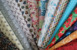1/2M 100% COTTON print fabric ALL PRINTS Roll End Remnants - Picture 1 of 92