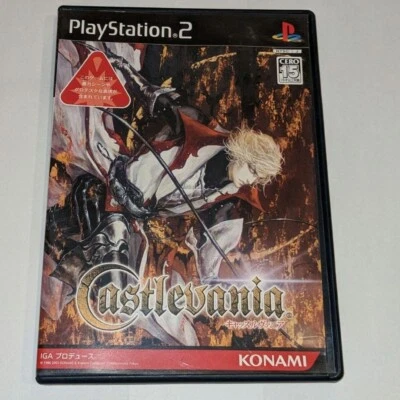 PS2 PlayStation 2 Castlevania Japanese Games With Box Tested Genuine - Image 1 of 3