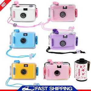 Portable Children Camera Non-disposable Waterproof Shockproof Film LOMO Camera ✅