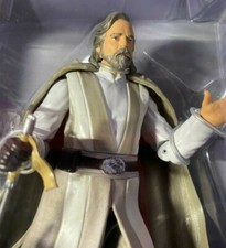 Disney Store LUKE SKYWALKER Last Jedi Star Wars Elite Series Figure Ships Free