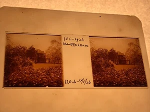 L1-25 ILFORD ALPHA LATERNE PLATTE / SLIDE - M.L. BENEDUM RESIDENZ 1926 - Bild 1 von 2