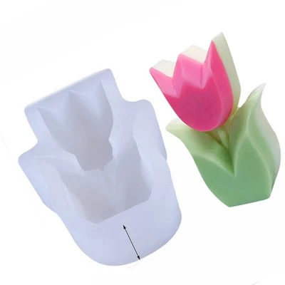 75x102x37mm Handmade 3D Silicone Flower Mold Environmentally Friendly Flowe SG - Image 1 of 4