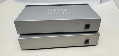 Cisco 8-port 10/100 Desktop Switch SF100D-08 V2 With PSU - Image 1 of 4