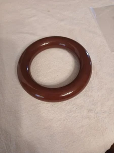 Vintage rotbrauner Armreif Armband,  - Bild 1 von 2