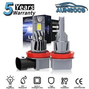 For Ford Taurus 2008-2009 Sedan 4-Door 3.5L 2x LED Headlight Bulbs Super Bright - Picture 1 of 15