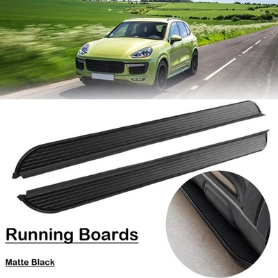 Tabla de correr apta para Porsche Cayenne 92A 2011-2018 estribo lateral Foto 1 de 4