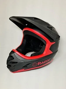 Razor Black Label Motorcycle Helmet Size Medium - Bild 1 von 6