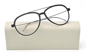 LINDBERG Brille now 6547 55-16 D16/PU9 TB 140 PU9 Titan Draht Black Coal Matt ML - Bild 1 von 13