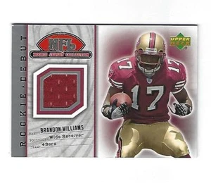 Brandon Williams 2006 UD Rookie Debut Rookie Jersey.Card, # 66TE                 - Picture 1 of 2