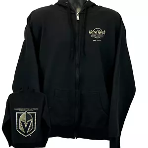 Las Vegas Golden Knights Hoodie Herren XL X-Large Hard Rock Cafe Casino NHL schwarz - Bild 1 von 7