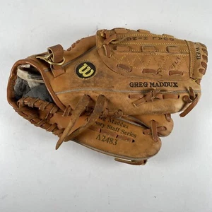 Wilson Baseball Glove Greg Maddox Advisory Staff A2483 RHT Leather 11” - Picture 1 of 7