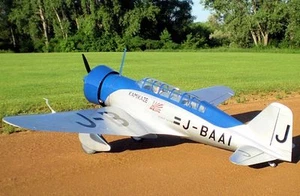 WWII    Mitsubishi KI-15 "BABS" 75 inchs  Giant Scale RC AIrplane Printed Plans  - Picture 1 of 7