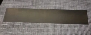 Blue Tempered+Hardened Spring Steel 1075 Scaleless .025"Thick x 4.375 W x 24" L - Picture 1 of 6