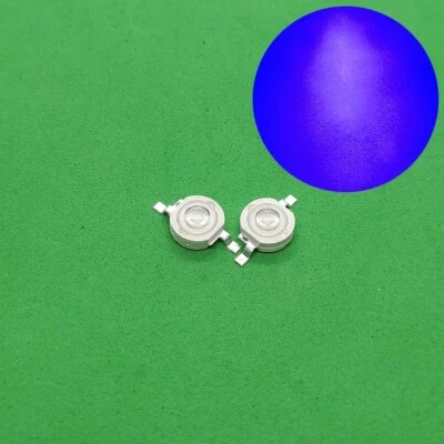 5pcs 3W 45mil Purple-blue 430nm~440nm LED for Lamp Beads Light bulb Aquarium - Image 1 of 4