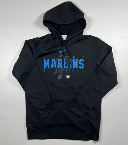 2023 Nike Authentic Collection Miami Marlins Hoodie Size Medium New Cover