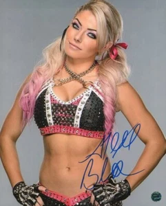 ALEXA BLISS - WWE Autographed Original 8x10 Photo LOA TTM - Picture 1 of 3