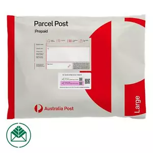 Australia Post Parcel Post Large Satchel – 10 Pack - Picture 1 of 1