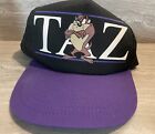 Vintage 1994 Tasmanian Devil Big Face Snapback Hat Looney Tunes Taz Ravens