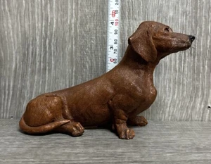 Whiskers by Martha Carey Sculptures Figurine Red Dachshund 1987 (SM) - Picture 1 of 7