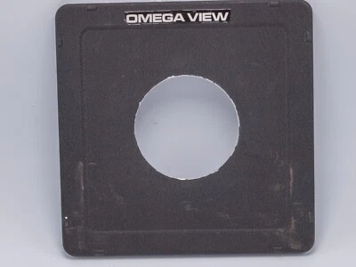 Omega-View Toyo 4x5" Camera Lens Board 158mm Square - 63.5mm Hole - Image 1 of 2